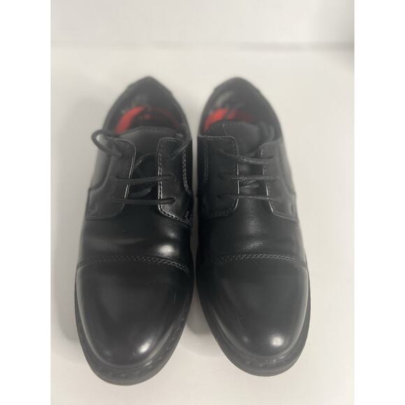 Bruno Marc Boys Shoes Sz 2 Casual Dress Black Oxford SBOX211K - Picture 2 of 12